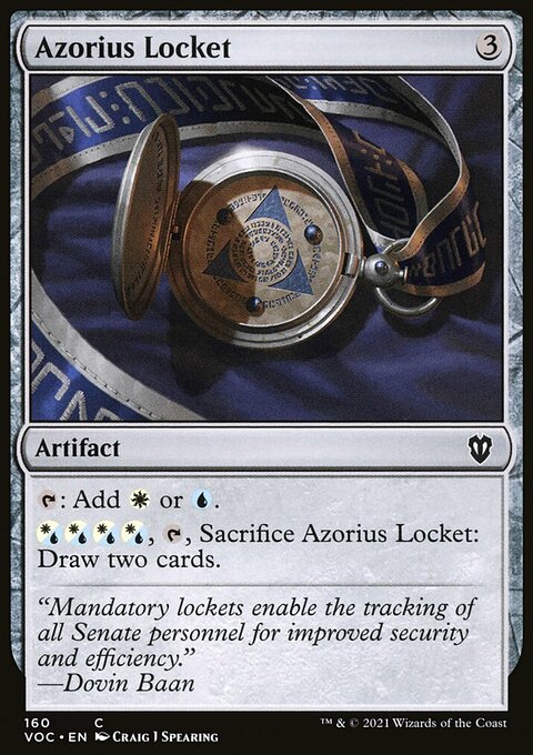 Azorius Locket